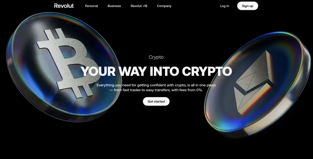 使用 Revolut 购买比特币